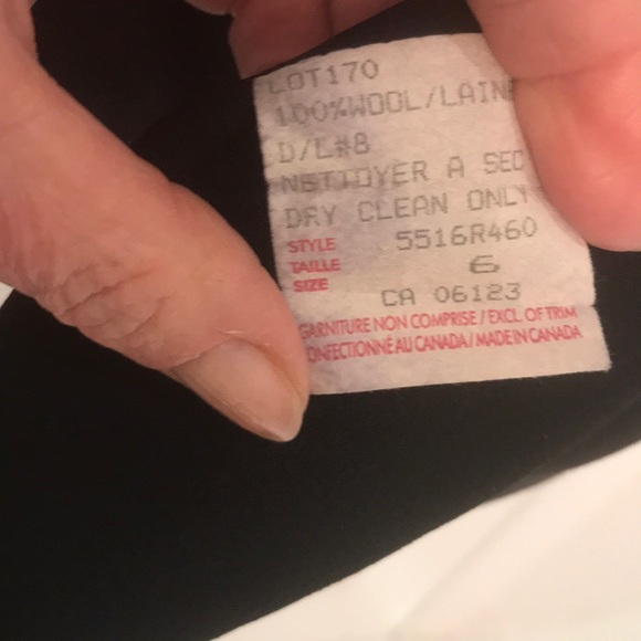 Black D’Oraz blazer, Sz 6 - Picture 5 of 7